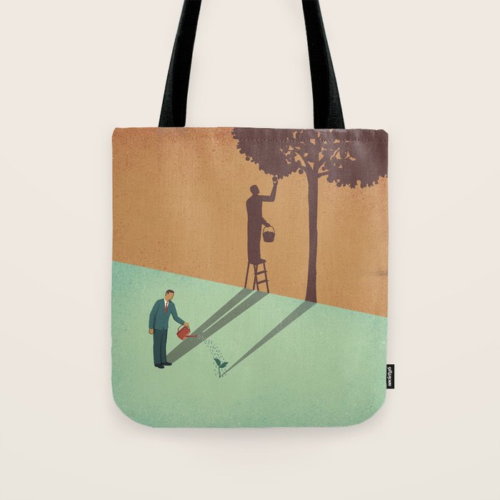 Long-term Perspective Tote Bag Gallery Image 1