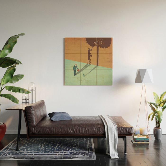 Long-term Perspective Wood Wall Art Gallery Image 2
