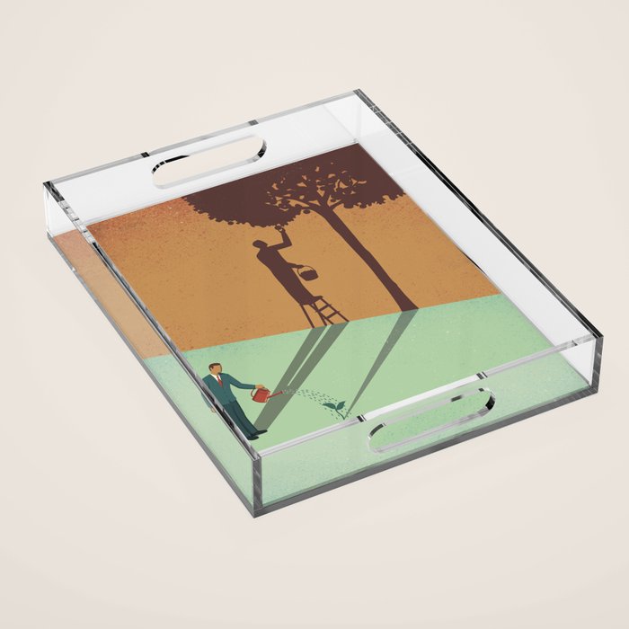 Long-term Perspective Acrylic Tray Gallery Image 1