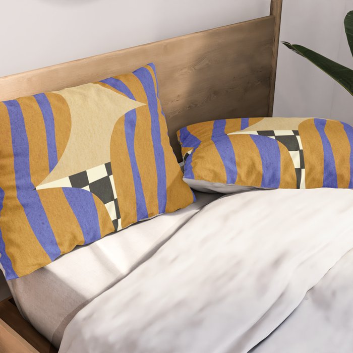 Abstract E022 Pillow Sham Gallery Image 2