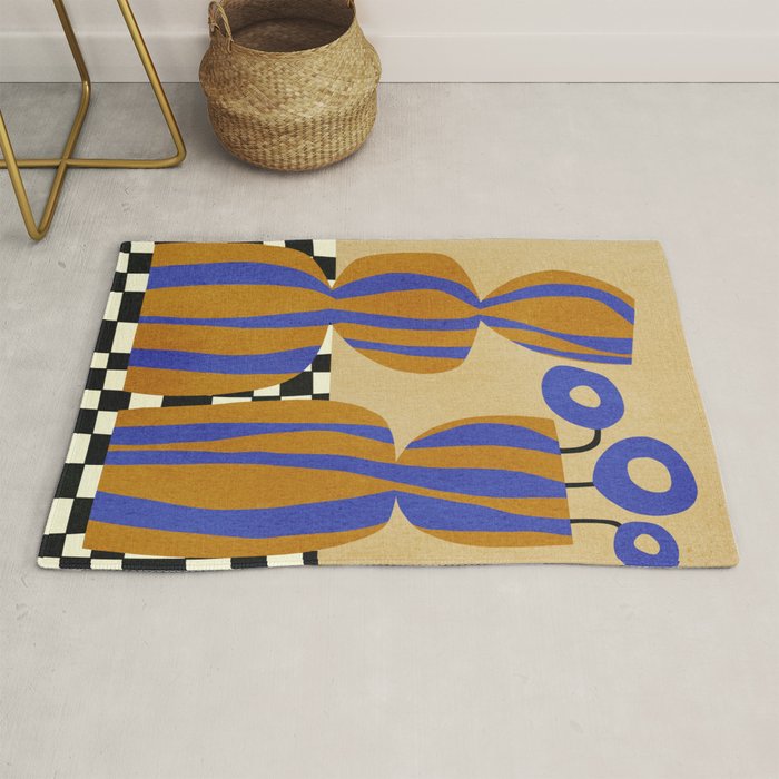 Abstract E022 Rug Gallery Image 1
