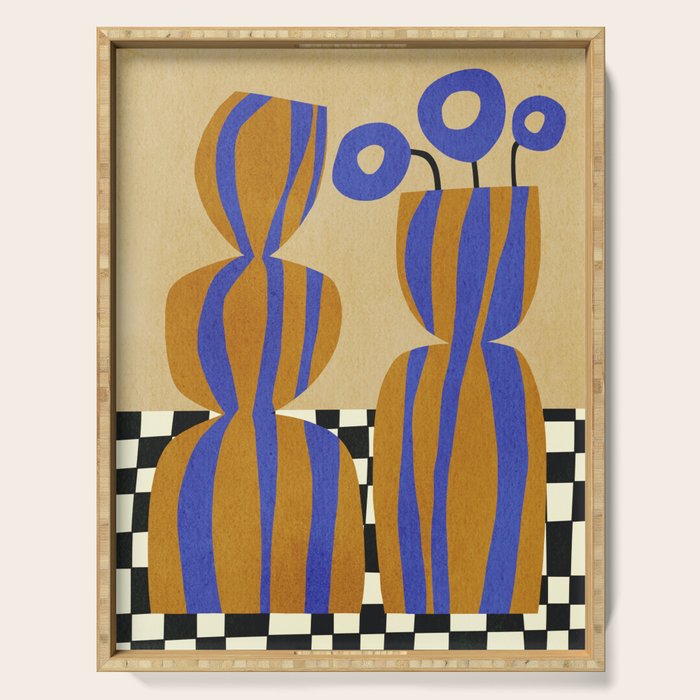 Abstract E022 Serving Tray Gallery Image 1