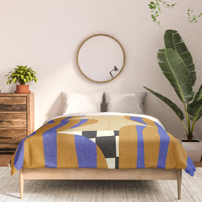 Abstract E022 Comforter Gallery Image 3