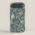 William Morris Bird and Pomegranate Detail Blue Sage iPhone Case Gallery Image 2