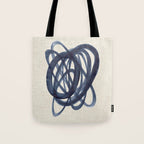 Over And Over Orbit Tote Bag Gallery Image 1