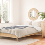 Over And Over Orbit Duvet Cover Gallery Image 2