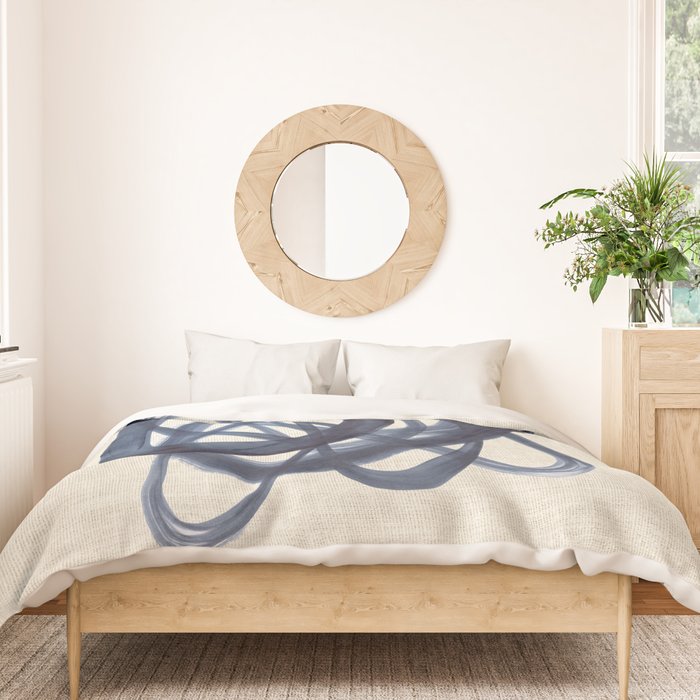 Over And Over Orbit Duvet Cover Gallery Image 3
