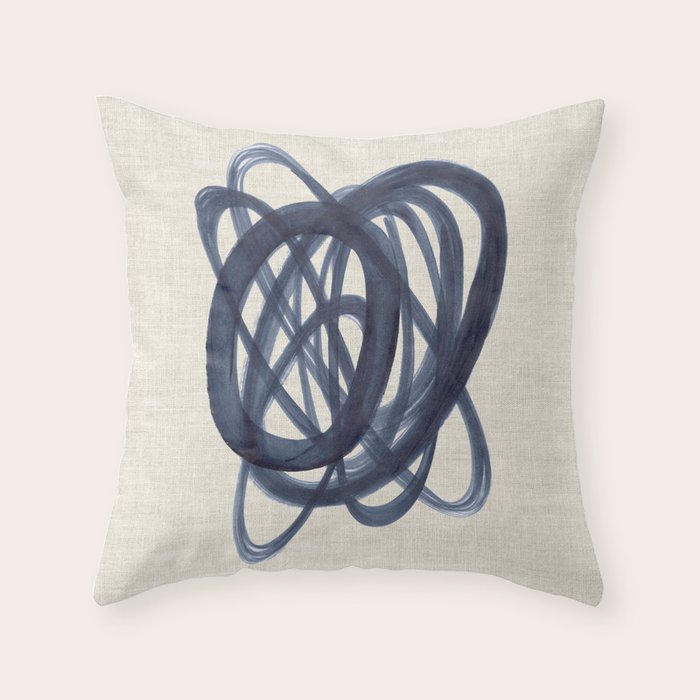 Over And Over Orbit Throw Pillow Gallery Image 6