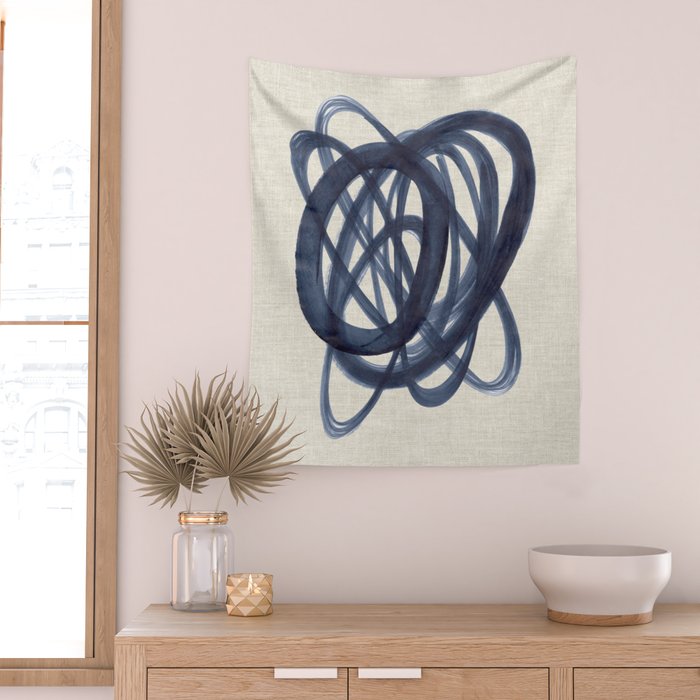Over And Over Orbit Wall Tapestry Gallery Image 2