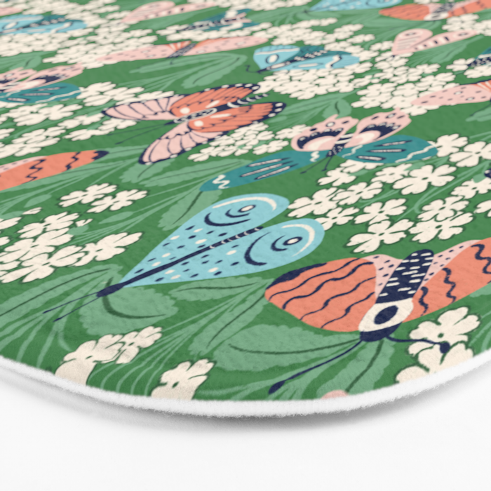 Butterfly Meadow Bath Mat Gallery Image 3