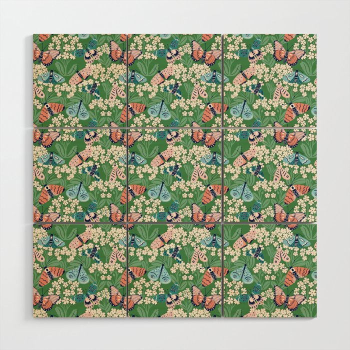 Butterfly Meadow Wood Wall Art Gallery Image 1