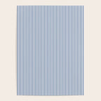 Blue Seersucker Stripe Poster Gallery Image 4