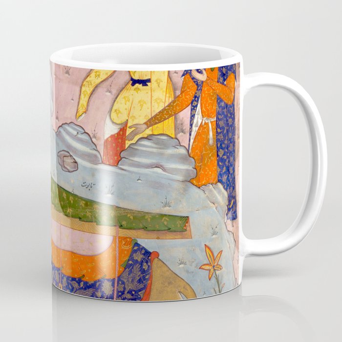 "Coffin of Imam 'Ali", Folio from a Falnama (The Book of Omens) of Ja'far al-Sadiq Coffee Mug Gallery Image 1