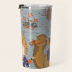 "Coffin of Imam 'Ali", Folio from a Falnama (The Book of Omens) of Ja'far al-Sadiq Travel Mug Gallery Image 3