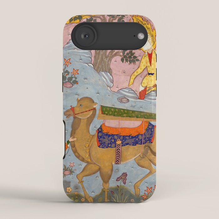 "Coffin of Imam 'Ali", Folio from a Falnama (The Book of Omens) of Ja'far al-Sadiq iPhone Case Gallery Image 2
