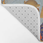 "Coffin of Imam 'Ali", Folio from a Falnama (The Book of Omens) of Ja'far al-Sadiq Bath Mat Gallery Image 2