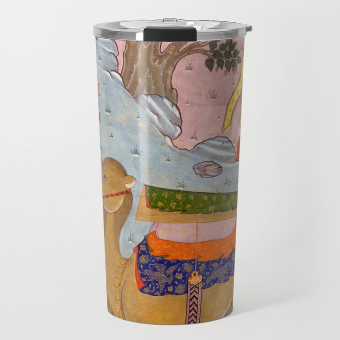"Coffin of Imam 'Ali", Folio from a Falnama (The Book of Omens) of Ja'far al-Sadiq Travel Mug Gallery Image 1