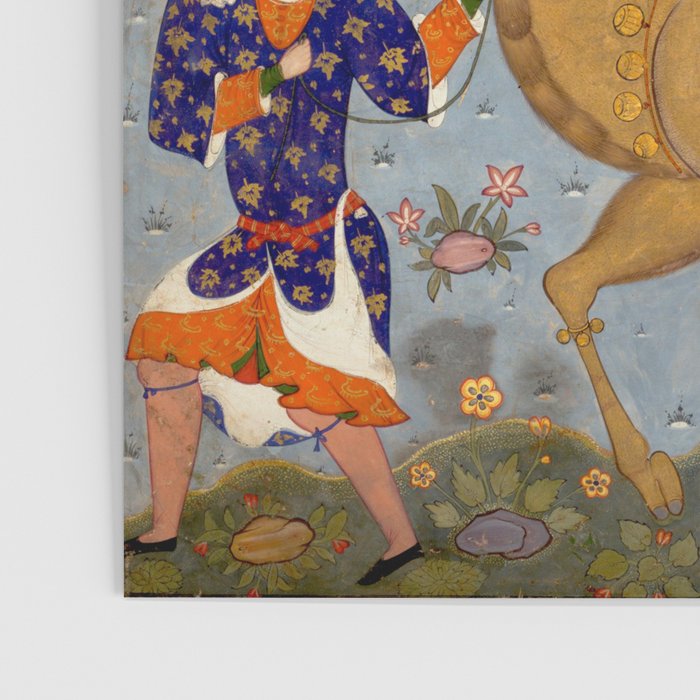 "Coffin of Imam 'Ali", Folio from a Falnama (The Book of Omens) of Ja'far al-Sadiq Poster Gallery Image 3
