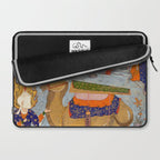 "Coffin of Imam 'Ali", Folio from a Falnama (The Book of Omens) of Ja'far al-Sadiq Laptop Sleeve Gallery Image 2