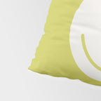 Happy Thoughts Lime Pillow Sham Gallery Image 4