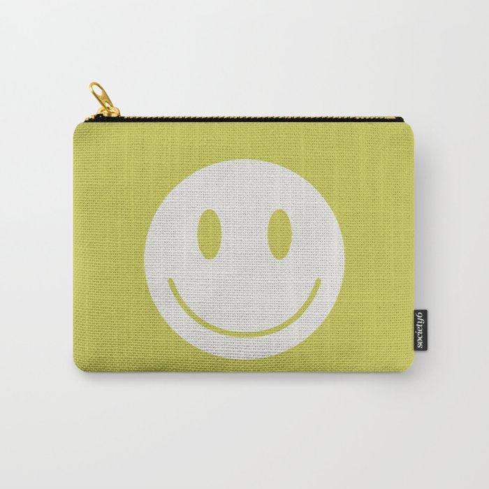 Happy Thoughts Lime Carry All Pouch Gallery Image 1