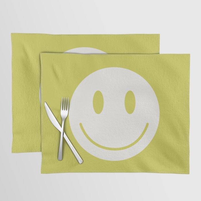Happy Thoughts Lime Placemat Gallery Image 1
