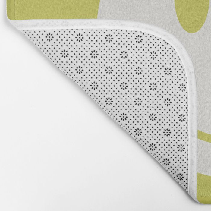 Happy Thoughts Lime Bath Mat Gallery Image 2