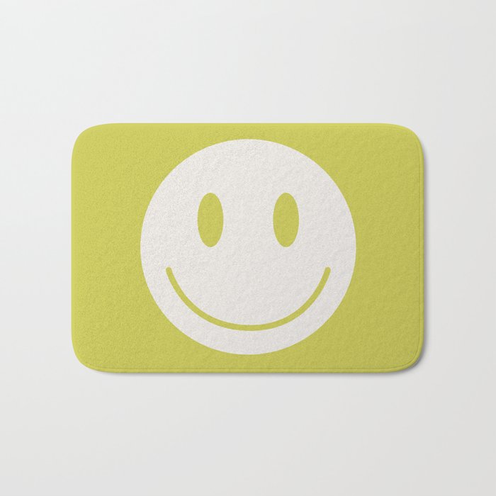 Happy Thoughts Lime Bath Mat Gallery Image 1