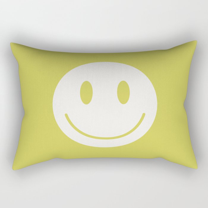 Happy Thoughts Lime Rectangular Pillow Gallery Image 2