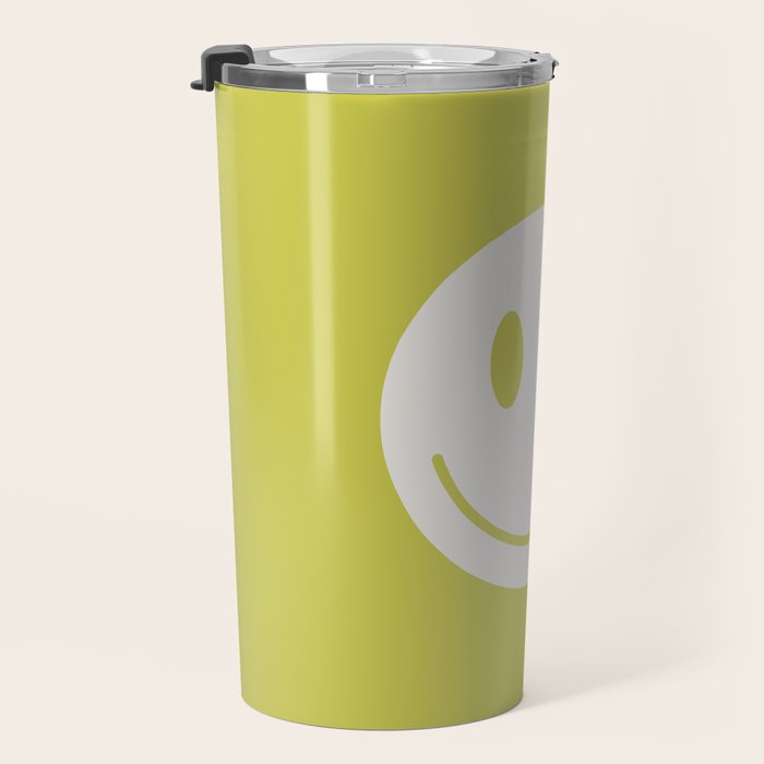 Happy Thoughts Lime Travel Mug Gallery Image 3