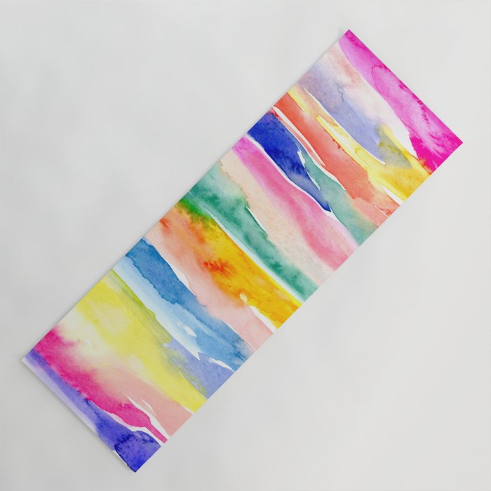 Swooshy Stripes Yoga Mat Gallery Image 1