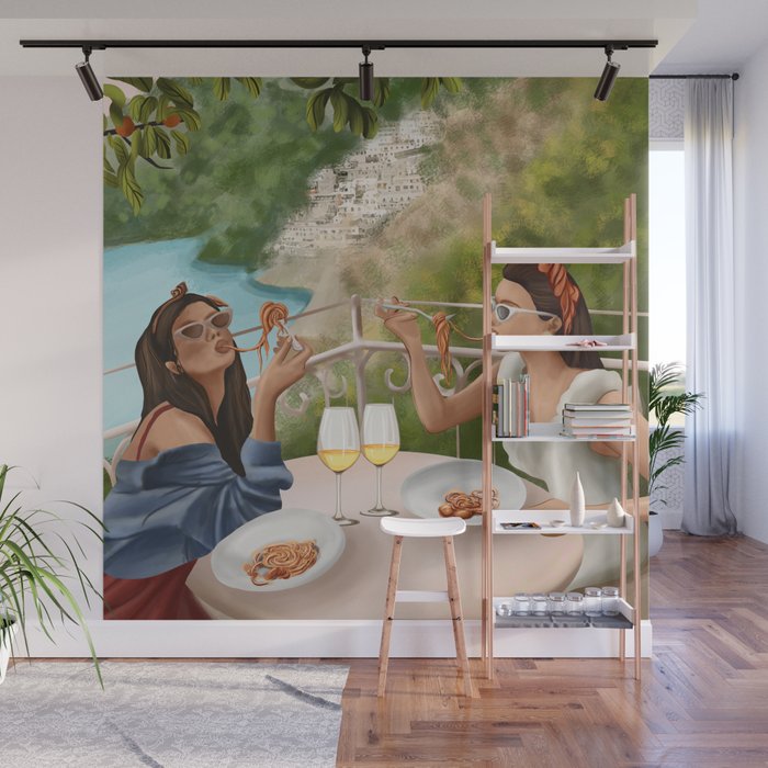 Tasting the Amalfi Breeze Wall Mural Gallery Image 1
