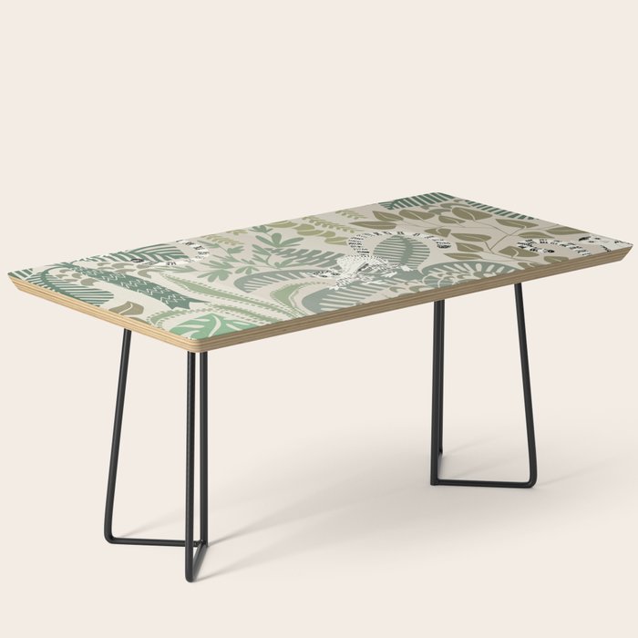 Jungle adventure natural green Coffee Table Gallery Image 1