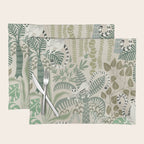 Jungle adventure natural green Placemat Gallery Image 1