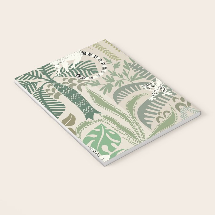Jungle adventure natural green Notebook Gallery Image 3