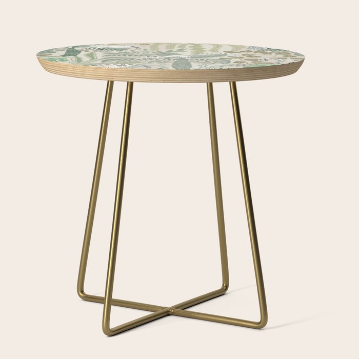Jungle adventure natural green Side Table Gallery Image 1