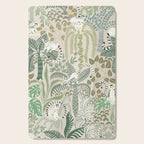 Jungle adventure natural green Cutting Board Gallery Image 1