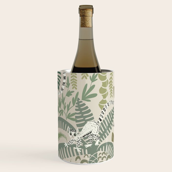 Jungle adventure natural green Wine Chiller Gallery Image 1