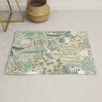 Jungle adventure natural green Rug Gallery Image 1
