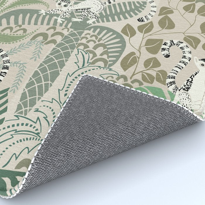 Jungle adventure natural green Rug Gallery Image 4