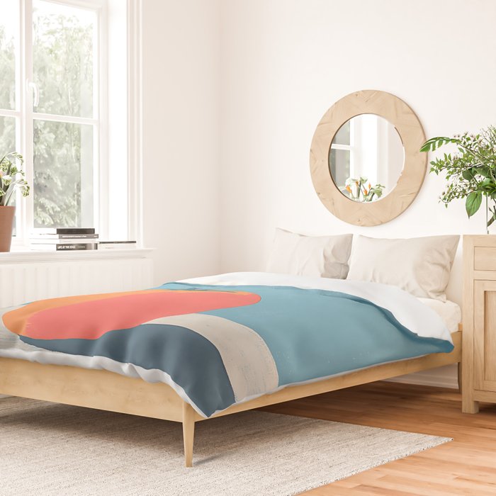 Bold Tomato on Blue Duvet Cover Gallery Image 2