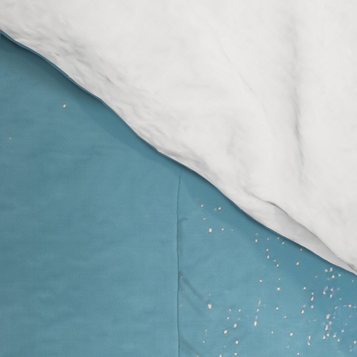 Bold Tomato on Blue Comforter Gallery Image 4