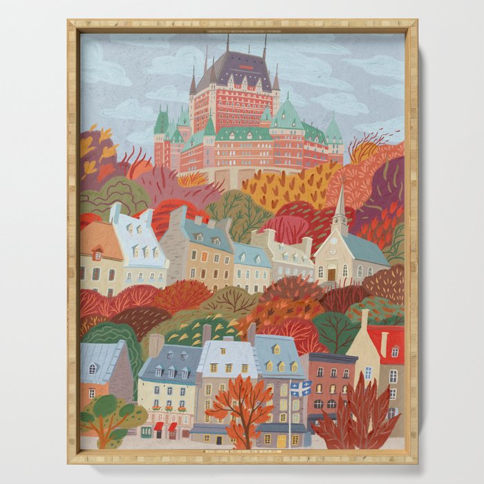 Quebec City Serving Tray Gallery Image 1