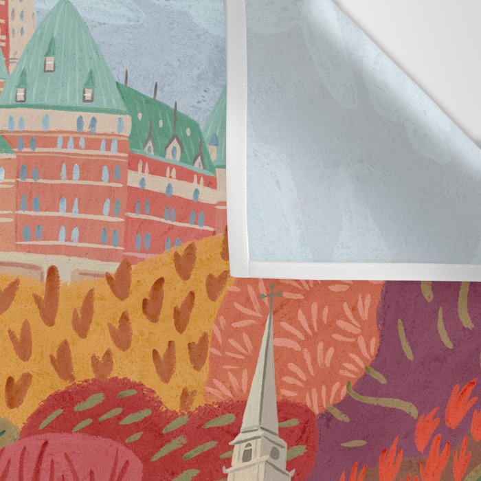 Quebec City Wall Tapestry Gallery Image 3