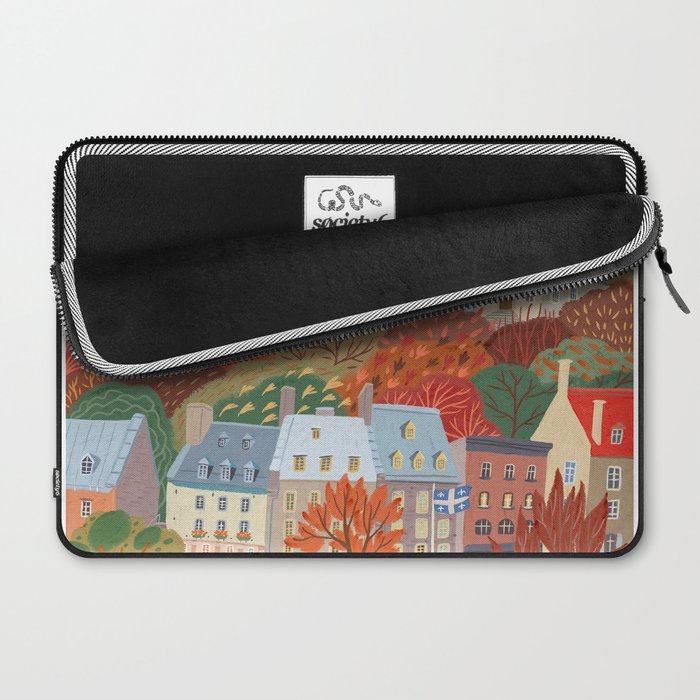 Quebec City Laptop Sleeve Gallery Image 2