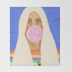 Candy girl Throw Blanket Gallery Image 2