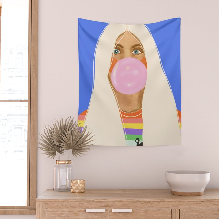 Candy girl Wall Tapestry Gallery Image 2