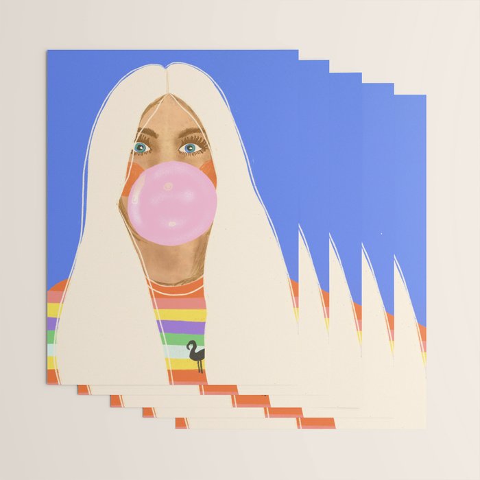 Candy girl Wrapping Paper Gallery Image 3