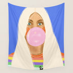 Candy girl Wall Tapestry Gallery Image 4