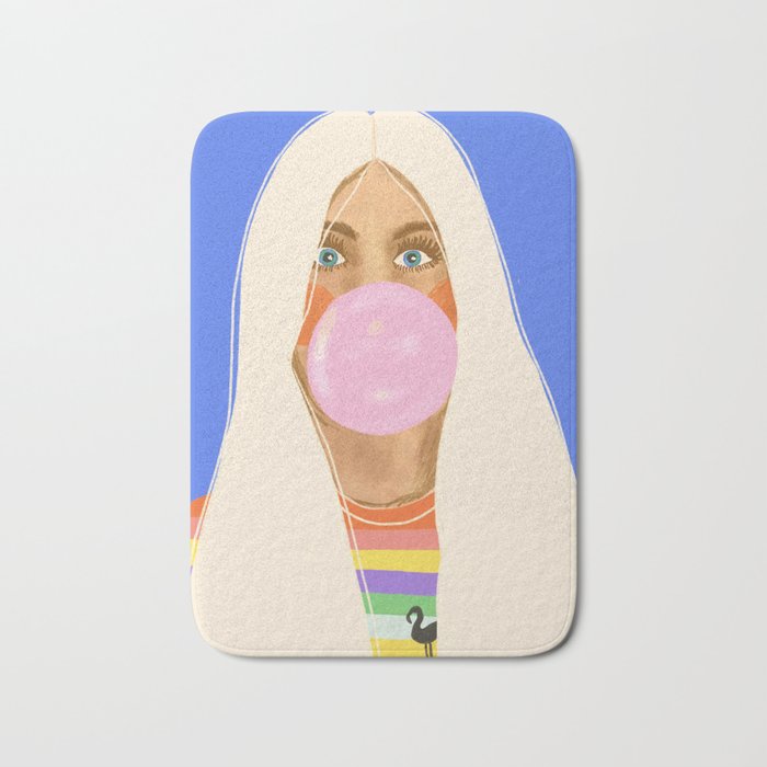 Candy girl Bath Mat Gallery Image 1